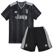 Juventus Bortedraktsett Barn 2022-23 Kortermet (+ korte bukser)